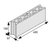 BEST UNIKA 10 dělitená příčková přírodní STANDARD mezerovitá struktura